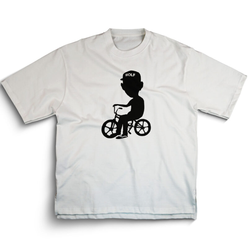Tyler the Creator Wolf Album Silhouette T-Shirt - White