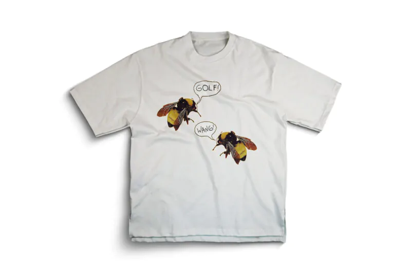 Tyler the Creator Golf Wang Bee Logo T-Shirt - White