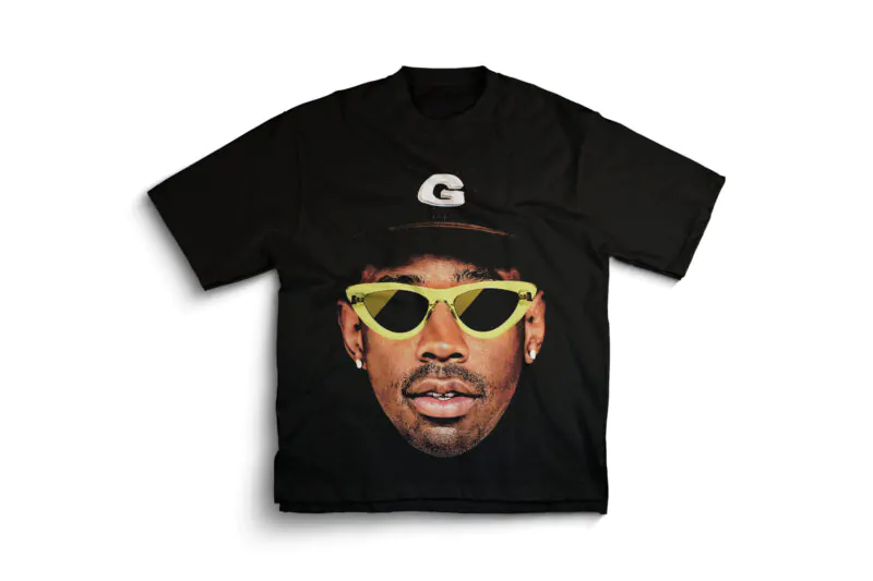 Tyler the Creator Big Face Yellow Glasses T-Shirt
