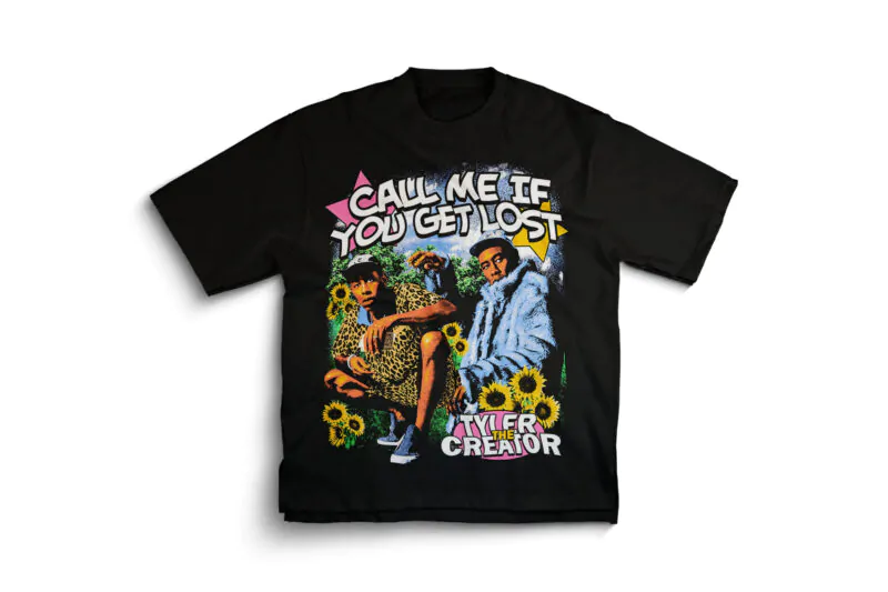 Tyler the Creator CALL ME IF YOU GET LOST Fleur T-Shirt