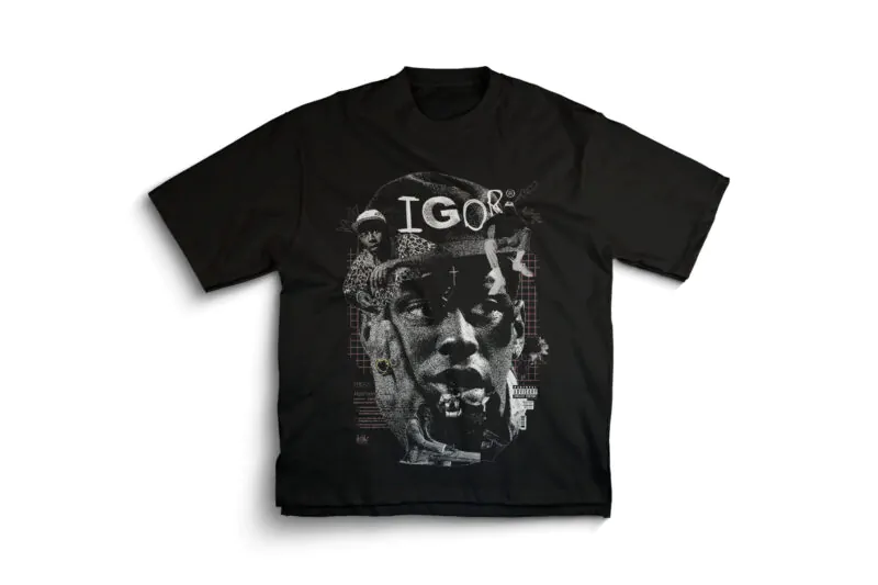 Tyler the Creator IGOR Album T-Shirt - Black