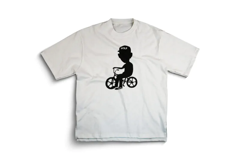 Tyler the Creator Wolf Album Silhouette T-Shirt - White